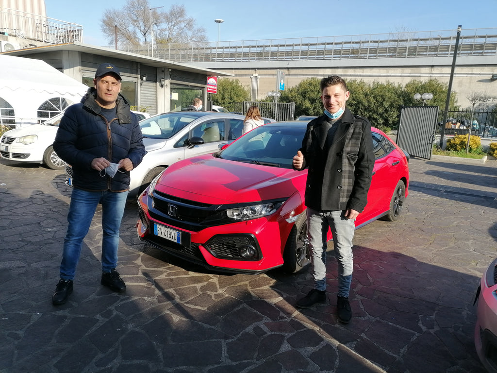 Goditi la tua splendida civic ROBERTO!